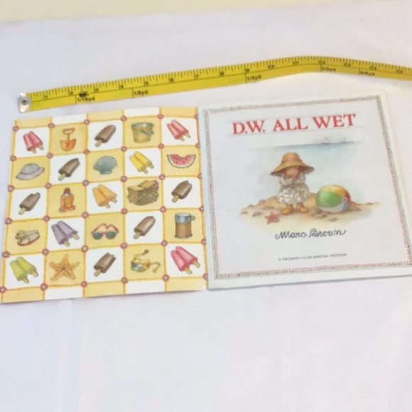 COPY - 🍀2 for $10 Sale☘️D.W. All Wet , 1988 vintage , Marc Brown (Arthur) - Picture 3 of 9